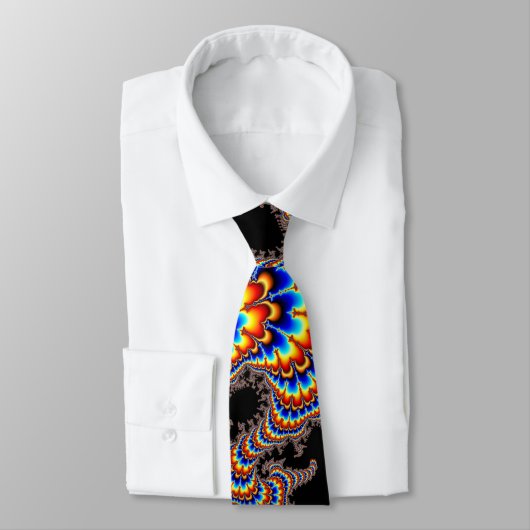 Kleurenrun - Fractal Art Stropdas (Gebonden)