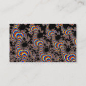 Kleurenrun - Fractal Art Visitekaartje (Achterkant)