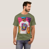 Kleurenrun T-shirt (Voorkant volledig)