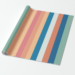 Kleurenschakering Strepen Cadeaupapier