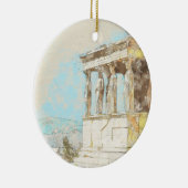  kleurenschets Athens Griekenland Ornament (Rechts)