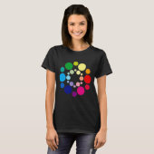 Kleurenschijf T-shirt (Voorkant volledig)
