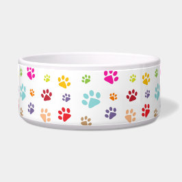 Kleurenschilderafdrukken Pet Bowl Voerbakje