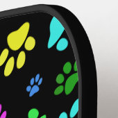 KleurenschilderafdrukkenPickleball-peddel ontwerpe Pickleball Paddle (Links Detail)