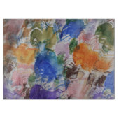 Kleurenschouderbord Snijplank (Voorkant)