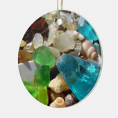 Kleurensierplanten Agates Shells giften Keramisch Ornament (Links)