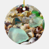 Kleurensierplanten Agates Shells giften Keramisch Ornament (Achterkant)