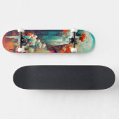 Kleurenskateboard - Aangepast ontwerp Persoonlijk Skateboard (Horizontaal)