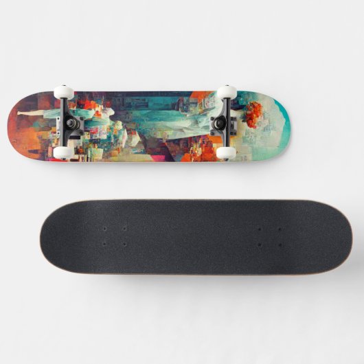 Kleurenskateboard - Aangepast ontwerp Persoonlijk Skateboard (Horizontaal)