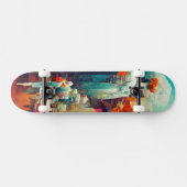 Kleurenskateboard - Aangepast ontwerp Persoonlijk Skateboard (Horizontaal)