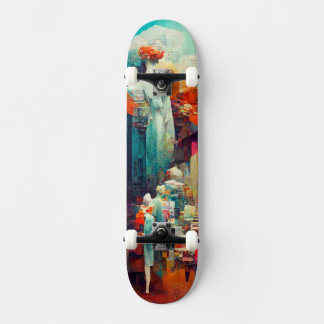 Kleurenskateboard - Aangepast ontwerp Persoonlijk Skateboard