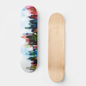 Kleurenskateboard van de stad persoonlijk skateboard (Voorkant)
