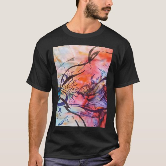 Kleurenspat T-shirt (Voorkant)