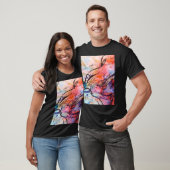 Kleurenspat T-shirt (Unisex)
