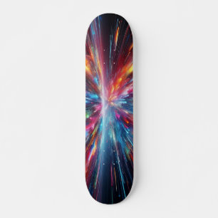 Kleurenspatting patroon persoonlijk skateboard