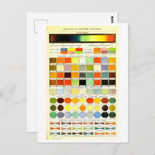  kleurenspectrum Briefkaart (Voorkant / Achterkant)