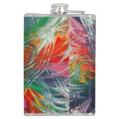 kleurenspectrum-pijlwiel heupfles (Achterkant)