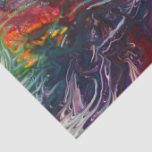 kleurenspectrum-pijlwiel tissuepapier (Detail)