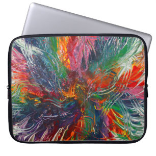 Kleurenspectrum Windmolen Laptop Sleeve