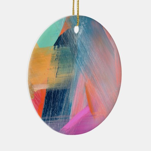 Kleurenspel Keramisch Ornament (Rechts)