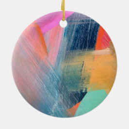 Kleurenspel Keramisch Ornament