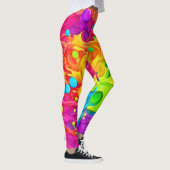 Kleurenspetterachtergrond Leggings (Rechts)
