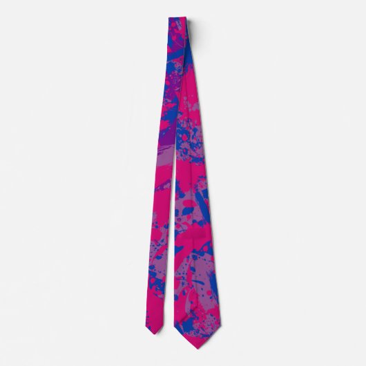 Kleurenspiegel | Bisexual Pride Stropdas (Achterkant)