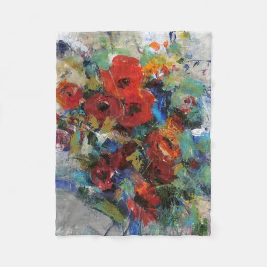 Kleurenspiegel II Fleece Deken (Voorkant)