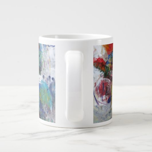 Kleurenspiegel II Grote Koffiekop (Achterkant)