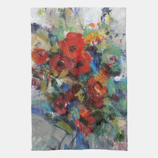 Kleurenspiegel II Theedoek (Verticaal)