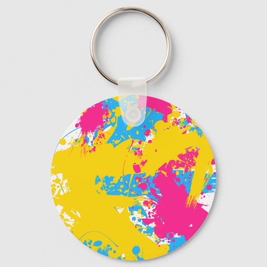 Kleurenspiegel | Pansexual Pride Sleutelhanger (Voorkant)
