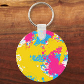 Kleurenspiegel | Pansexual Pride Sleutelhanger (Voorkant)