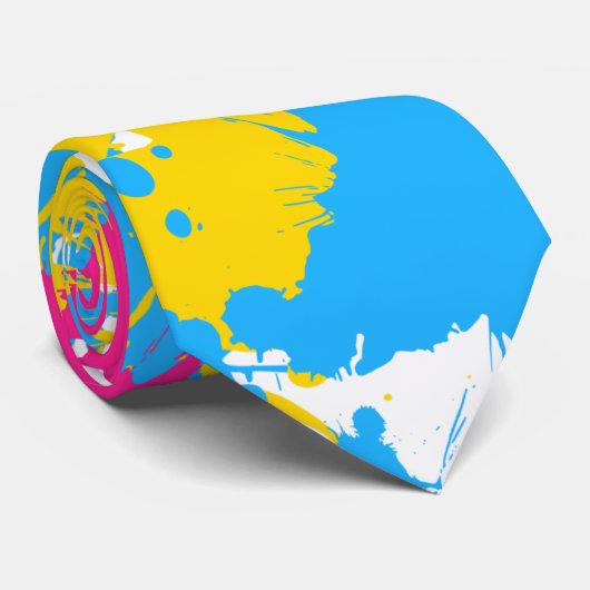 Kleurenspiegel | Pansexual Pride Stropdas (Opgerold)