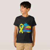Kleurenspiegel - Sarcoma Survivor T-shirt (Voorkant volledig)