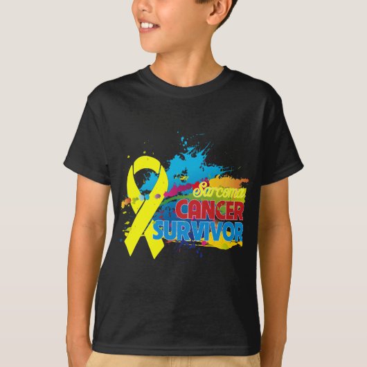 Kleurenspiegel - Sarcoma Survivor T-shirt (Voorkant)