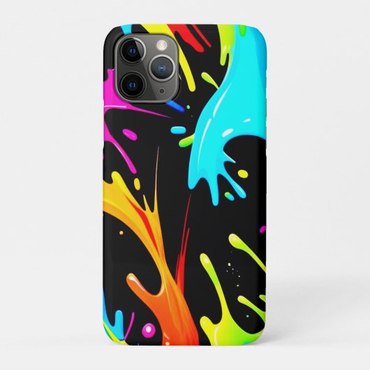 Kleurensplash: Abstracte Kunst Case-Mate iPhone Case (Achterkant)