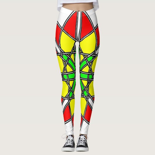 Kleurenster Leggings (Voorkant)