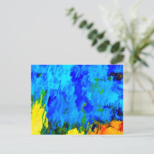 KLEURENSTORM BRIEFKAART (Staand voorkant)