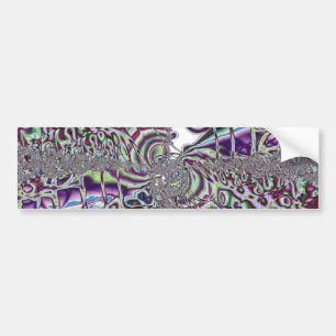 KleurenStorm - Fractal Art Bumpersticker