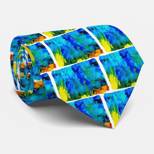 KLEURENSTORM STROPDAS (Opgerold)