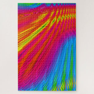 Kleurenstreaks- Legpuzzel