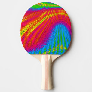 Kleurenstreaks- Tafeltennisbatje