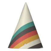 kleurenstreepjes feesthoedjes (Links)