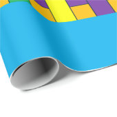 Kleurenstrepen Cadeaupapier (Rol Hoek)