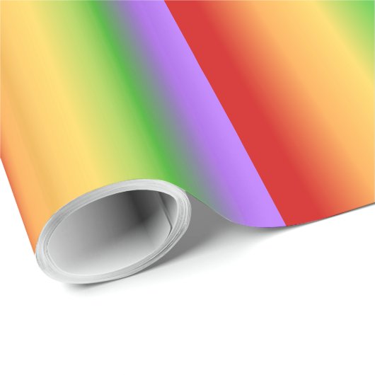 Kleurenstrepen Cadeaupapier (Rol Hoek)