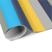 Kleurenstrepen Cadeaupapier (Rol Hoek)