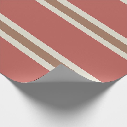 Kleurenstrepen Cadeaupapier (Hoek)