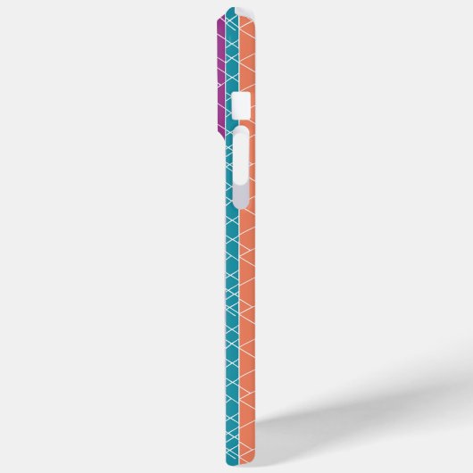 Kleurenstrepen Case-Mate iPhone Case (Achterkant / Links)