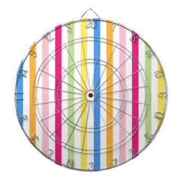 Kleurenstrepen Dartbord