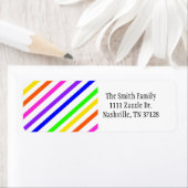 Kleurenstrepen Etiket (Insitu)